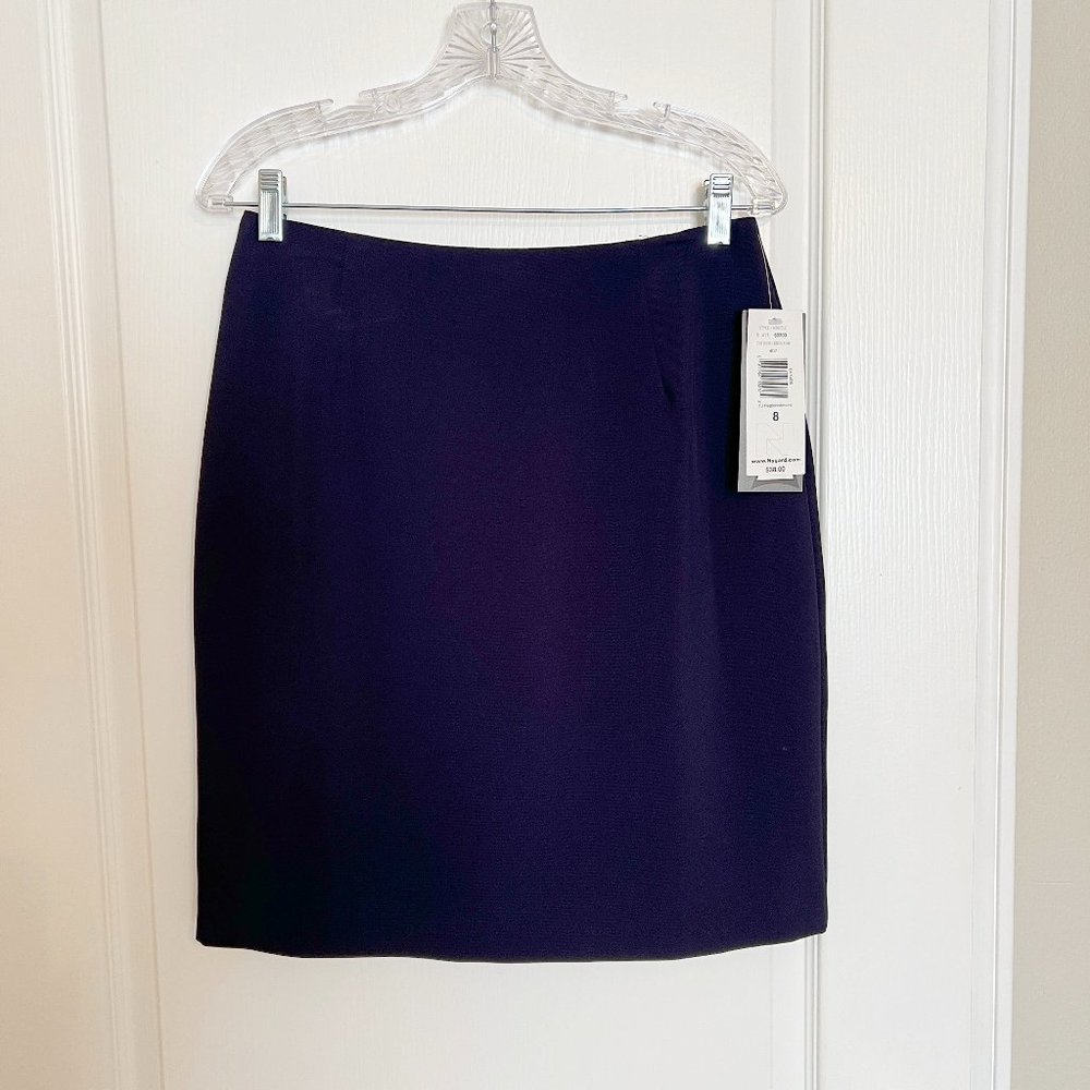 TanJay Navy Blue Classic Skirt - Size 8